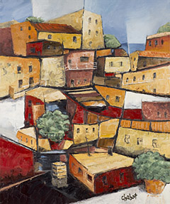 &ldquo;Cinque Terre&rdquo; Oil 24"x20"