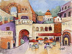 &ldquo;Old San Juan&rdquo; Oil 18"x24"