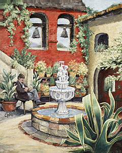 &ldquo;Vito's Siesta&rdquo; Oil 30"x18"
